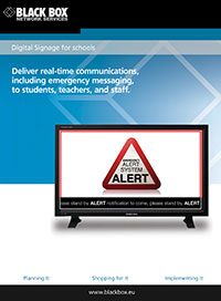 Digital Signage for schools